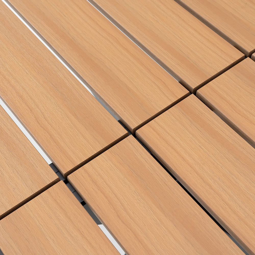 Moderner Wetterfester Esstisch – Vielseitiger Garten- & Terrassentisch für 6-8 Personen