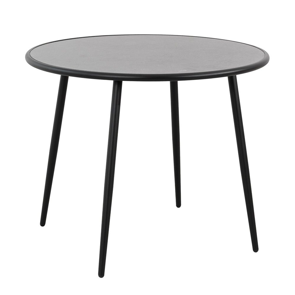 Runder Esstisch Glastisch Ø80cm – Modern & Funktional für Küche & Esszimmer