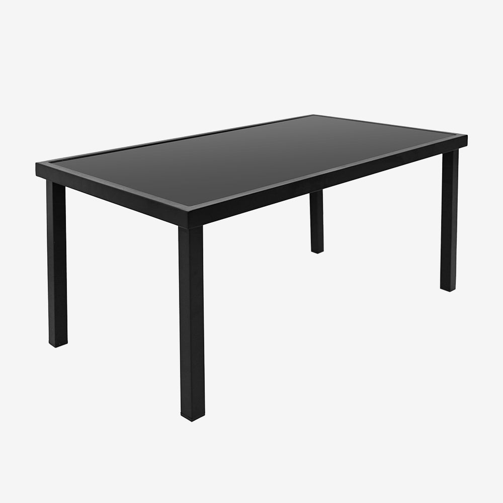 Modernes Outdoor Lounge Set mit 2 Stühlen, Bank & Couchtisch – Robust & Wetterfest für Garten & Balkon