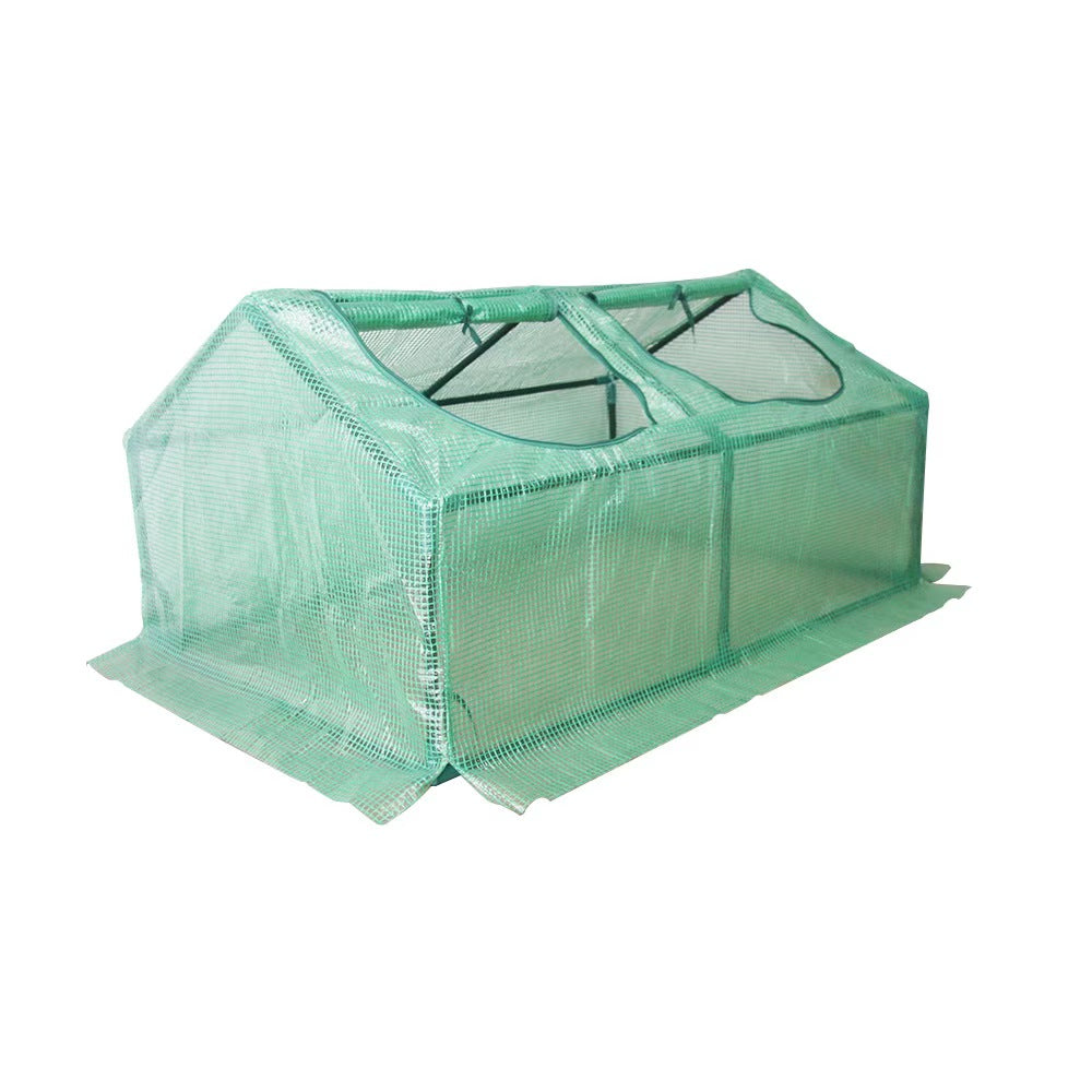 Gartengewächshaus mit 2 Dachfenstern – Optimaler UV-Schutz & Belüftung für gesunde Pflanzenzucht