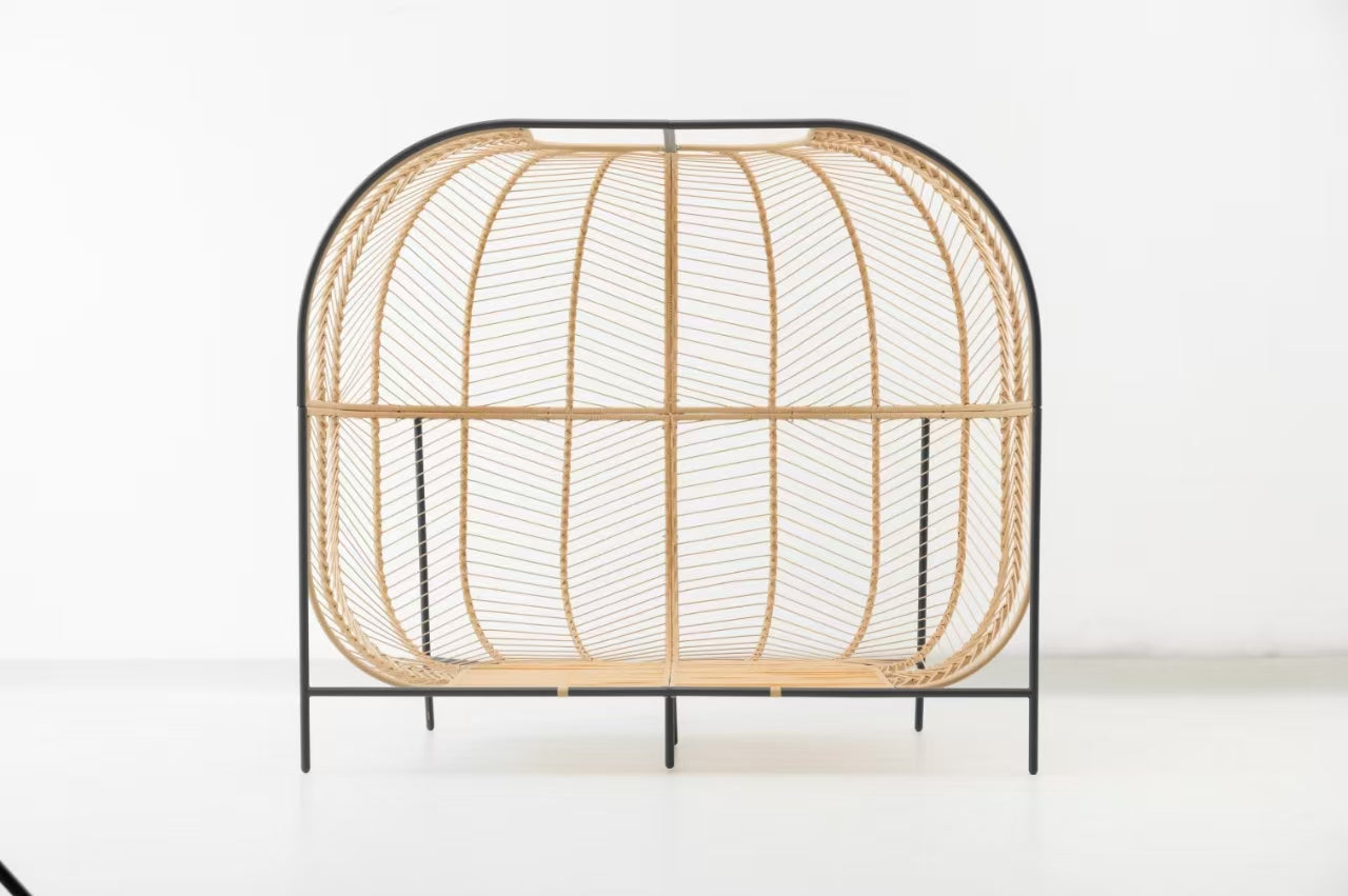 Rattan-Tagesbett – Komfortable Entspannung im Freien: Wetterfest, Stabil & Pflegeleicht