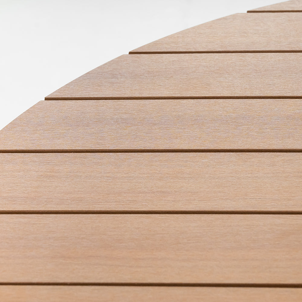 Wetterfester Gartentisch mit PS-Platte Ø120cm – Robust & Modern für Outdoor-Essen