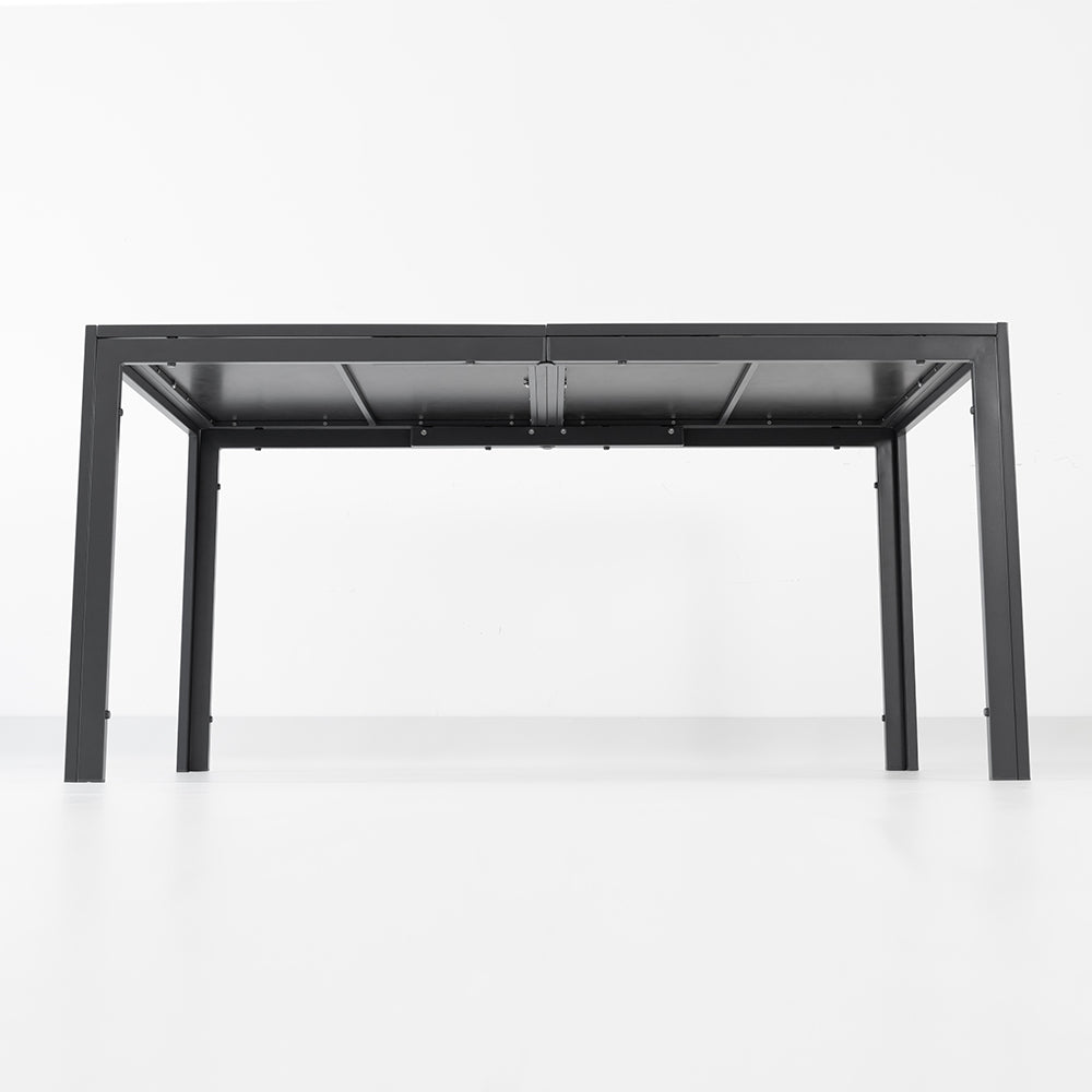 Vielseitiger Eisentisch – Robust für Esszimmer, Garten & Balkon | Langlebiges Design