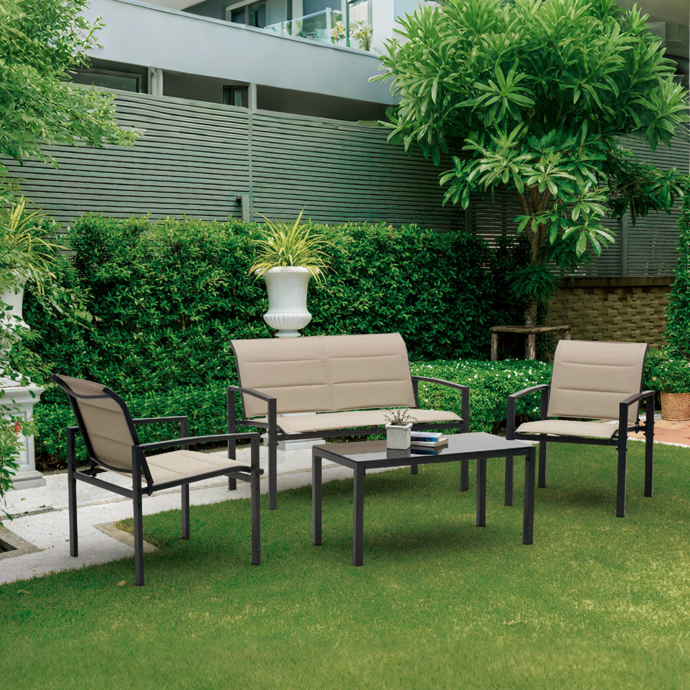 Gemütliche Outdoor Lounge Sitzgruppe für Garten & Terrasse – Entspannung Pur