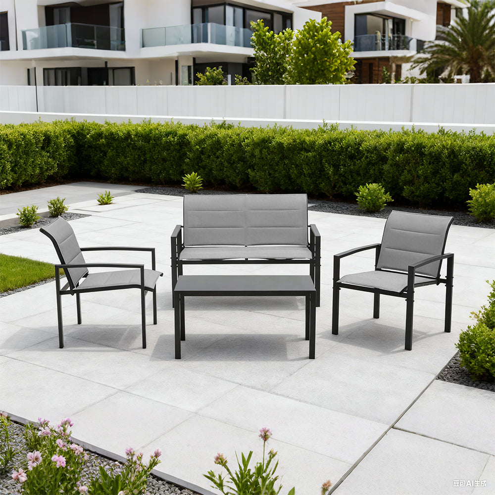 Gemütliche Outdoor Lounge Sitzgruppe für Garten & Terrasse – Entspannung Pur