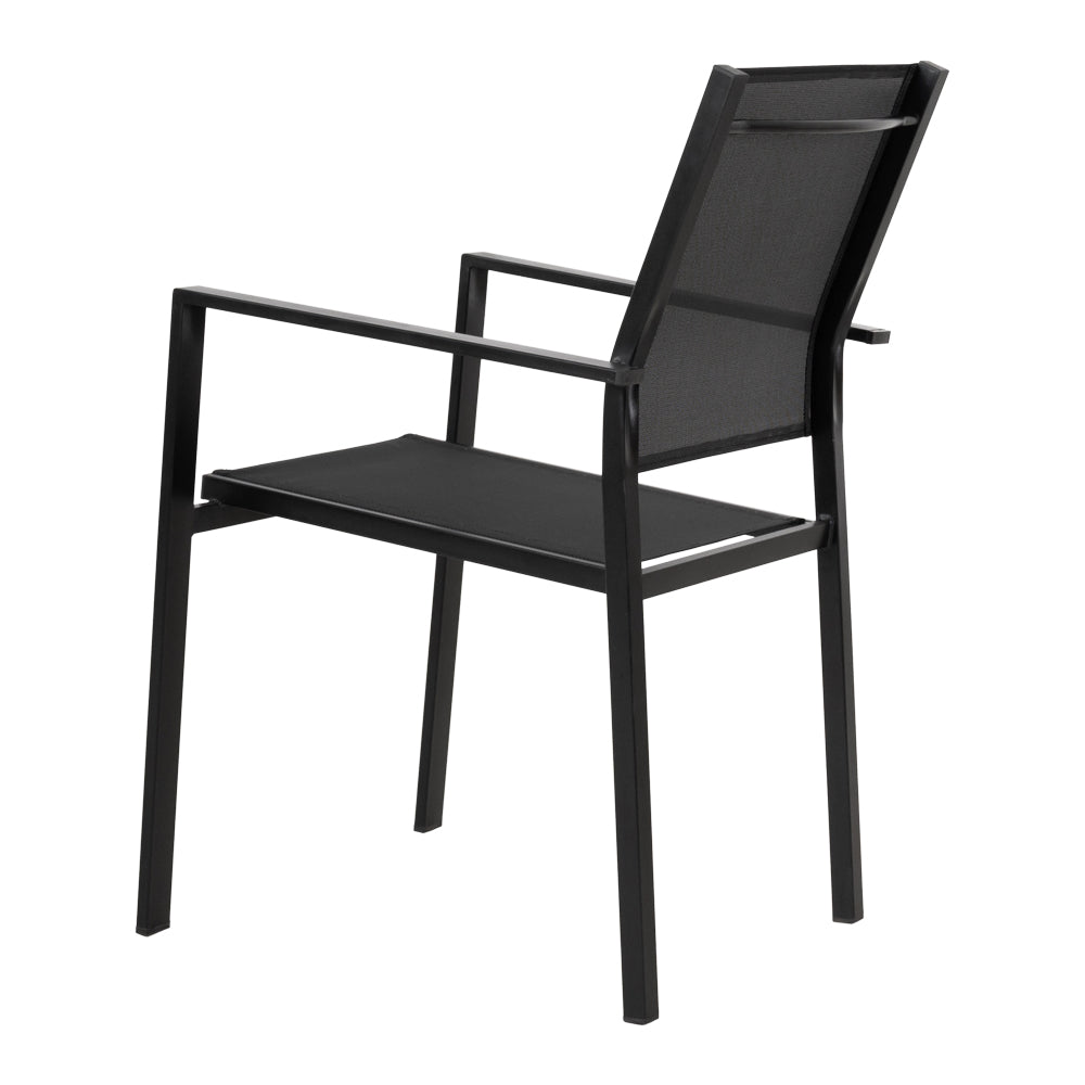 Outdoor Gartenstuhl mit Textilbespannung – Wetterfest & Komfortabel für Terrasse & Balkon