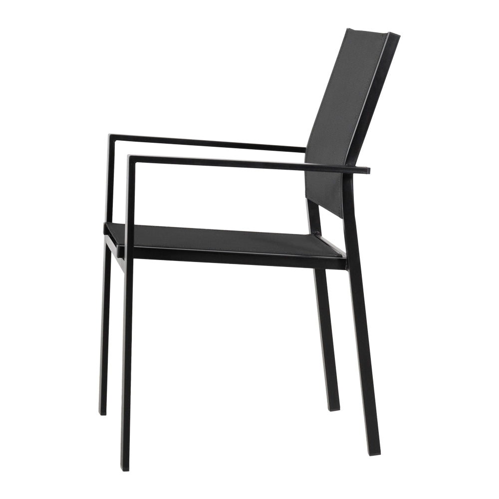 Outdoor Gartenstuhl mit Textilbespannung – Wetterfest & Komfortabel für Terrasse & Balkon