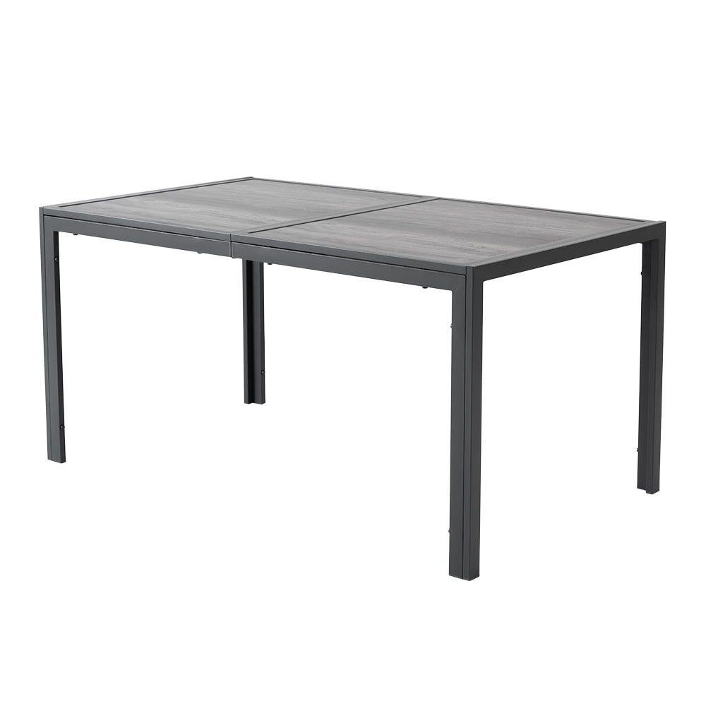 Vielseitiger Eisentisch – Robust für Esszimmer, Garten & Balkon | Langlebiges Design