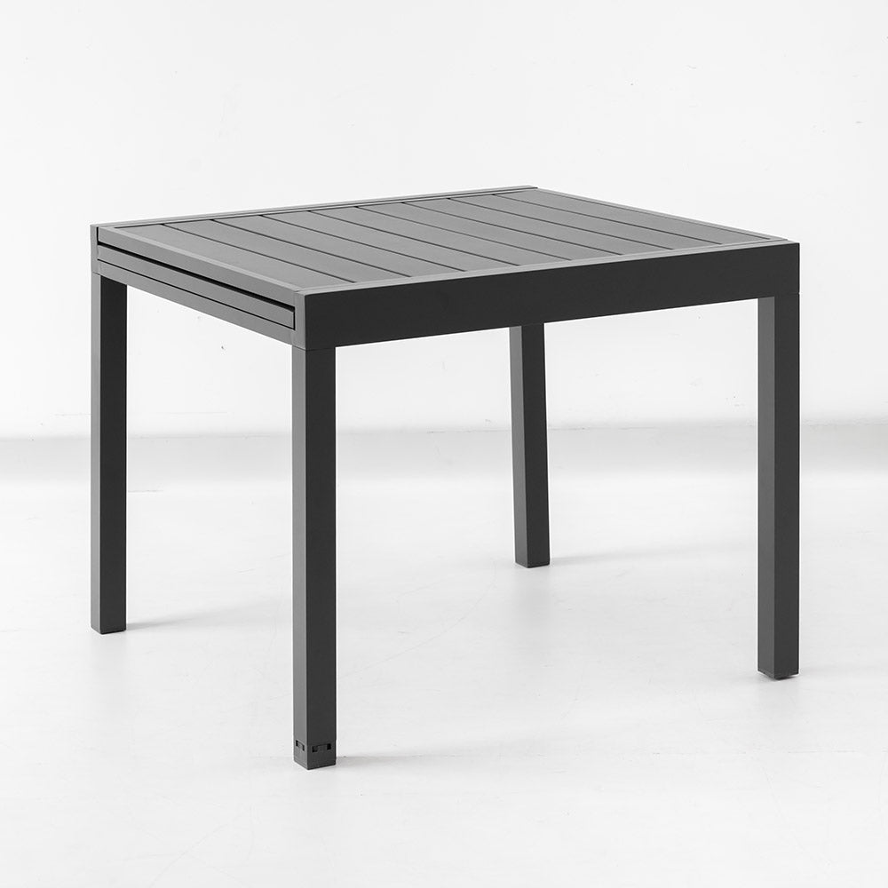 Erweiterbarer Gartentisch aus WPC & Aluminium – Flexibler Esstisch für Terrasse & Garten