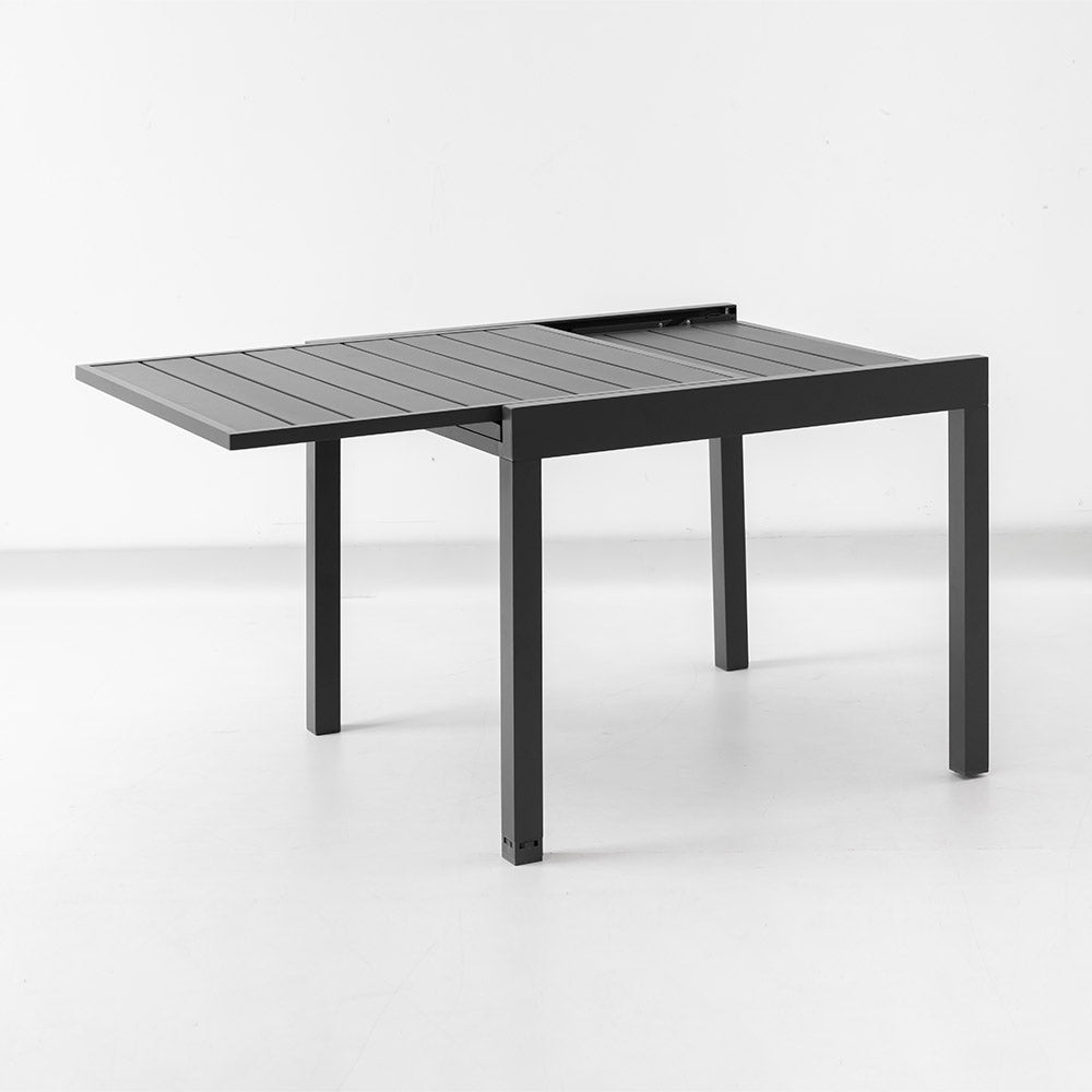 Erweiterbarer Gartentisch aus WPC & Aluminium – Flexibler Esstisch für Terrasse & Garten