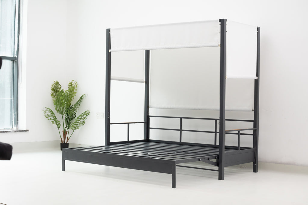 Ausziehbares Tagesbett mit Liegefunktion – Flexibel & Komfortabel für Gäste und Entspannung