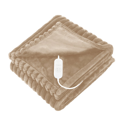 Premium Heizdecke mit 9 Temperaturstufen & Timer – Kuschelig, Waschbar & Schnellheizend