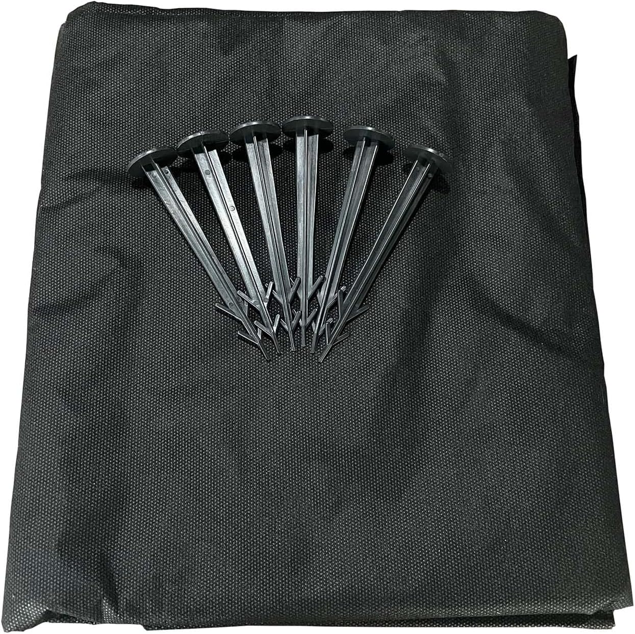 Unkrautvlies inkl. 6 Vlieshaken – Anti-Unkraut-Vlies 1,5m×5m 30g/m², Wasserdurchlässig & Reißfest für Garten, Hochbeet & Gewächshaus