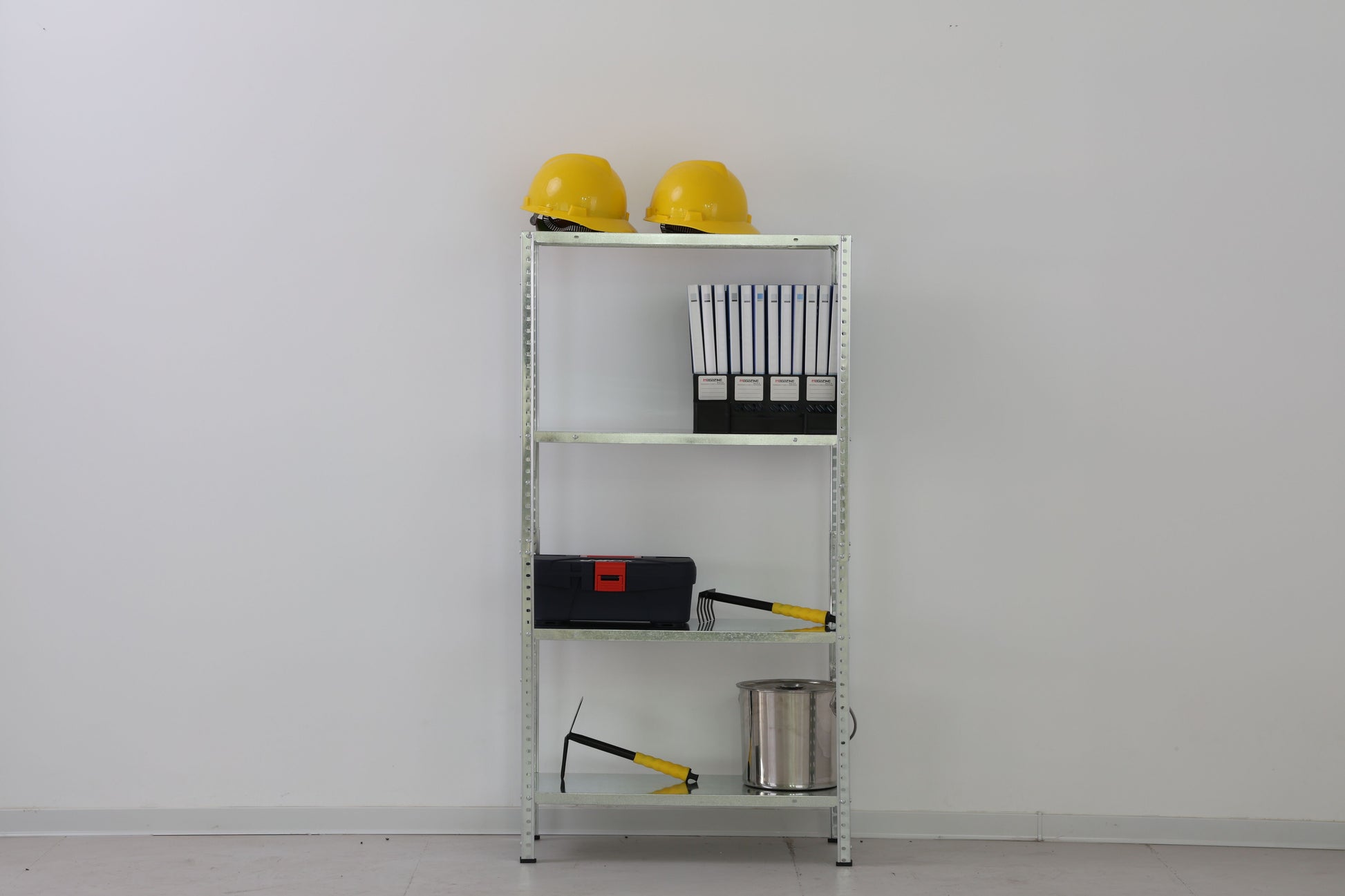 Robustes Wandregal Schwerlast – Stabil & Platzsparend für Garage, Keller & Lager – Max. 40kg pro Ebene