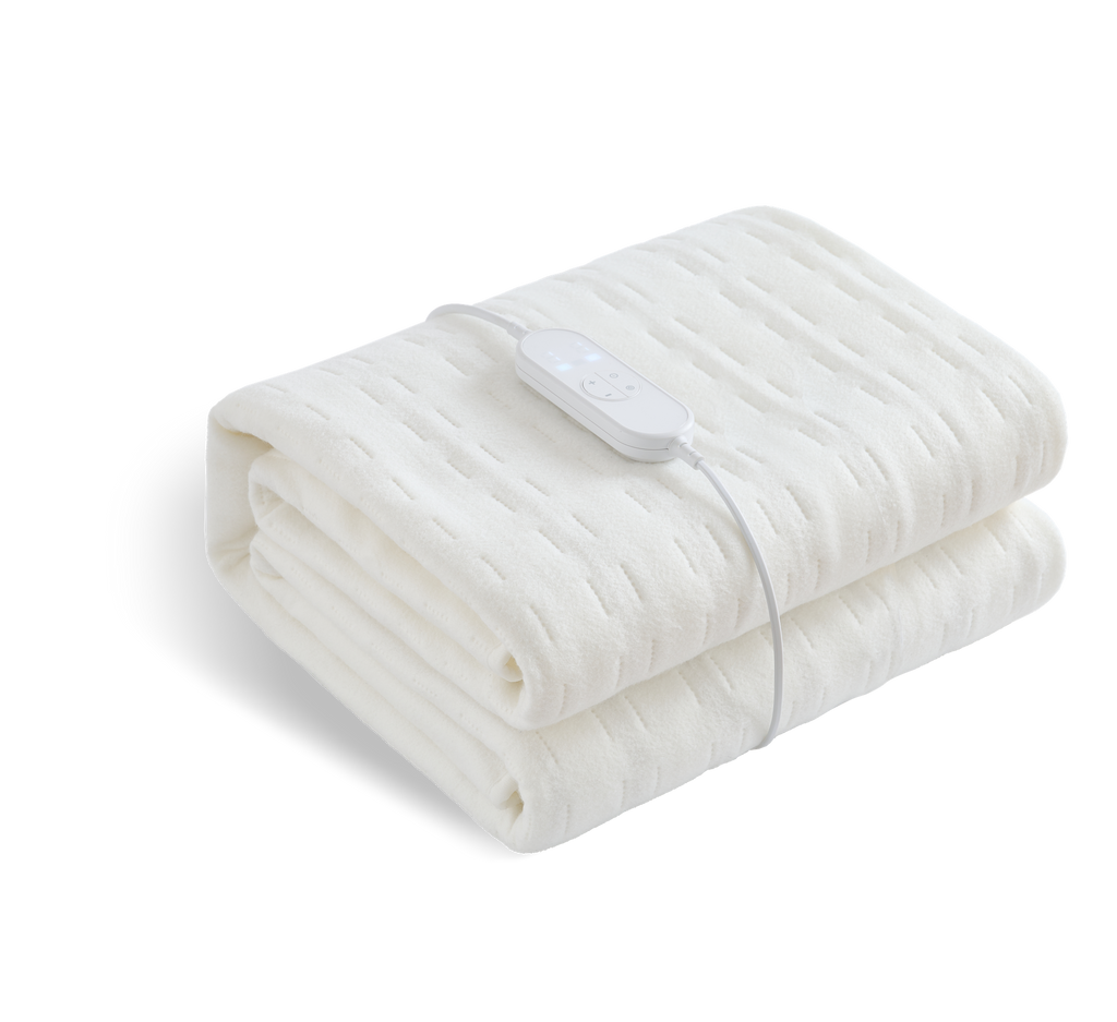 Elektrische Heizdecke Einzelgröße 150x80cm – 9 Wärmestufen & Timerfunktion mit Überhitzungsschutz