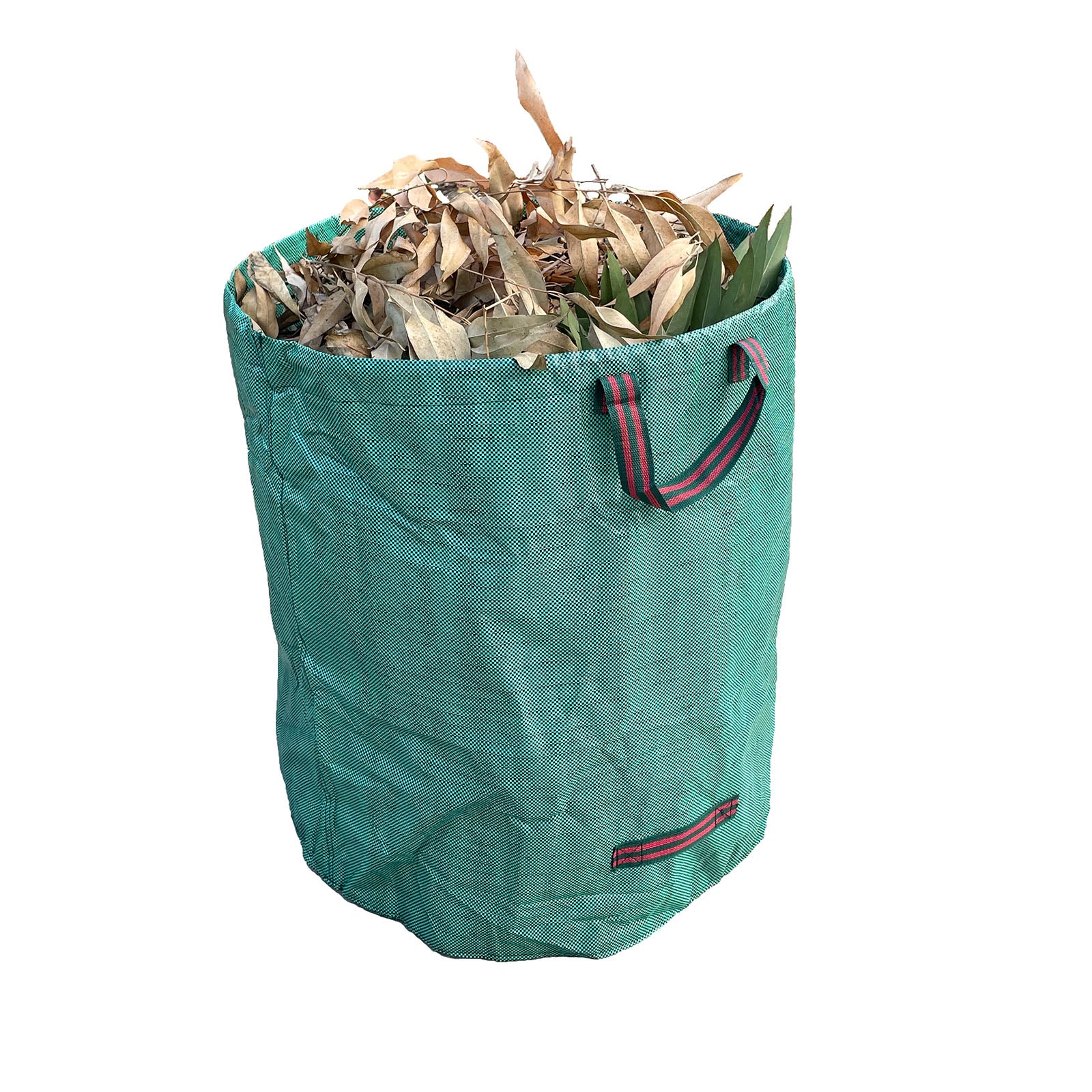 272L Gartenabfallsack - Stabiler, wiederverwendbarer Laubsack mit Metallbuegeln