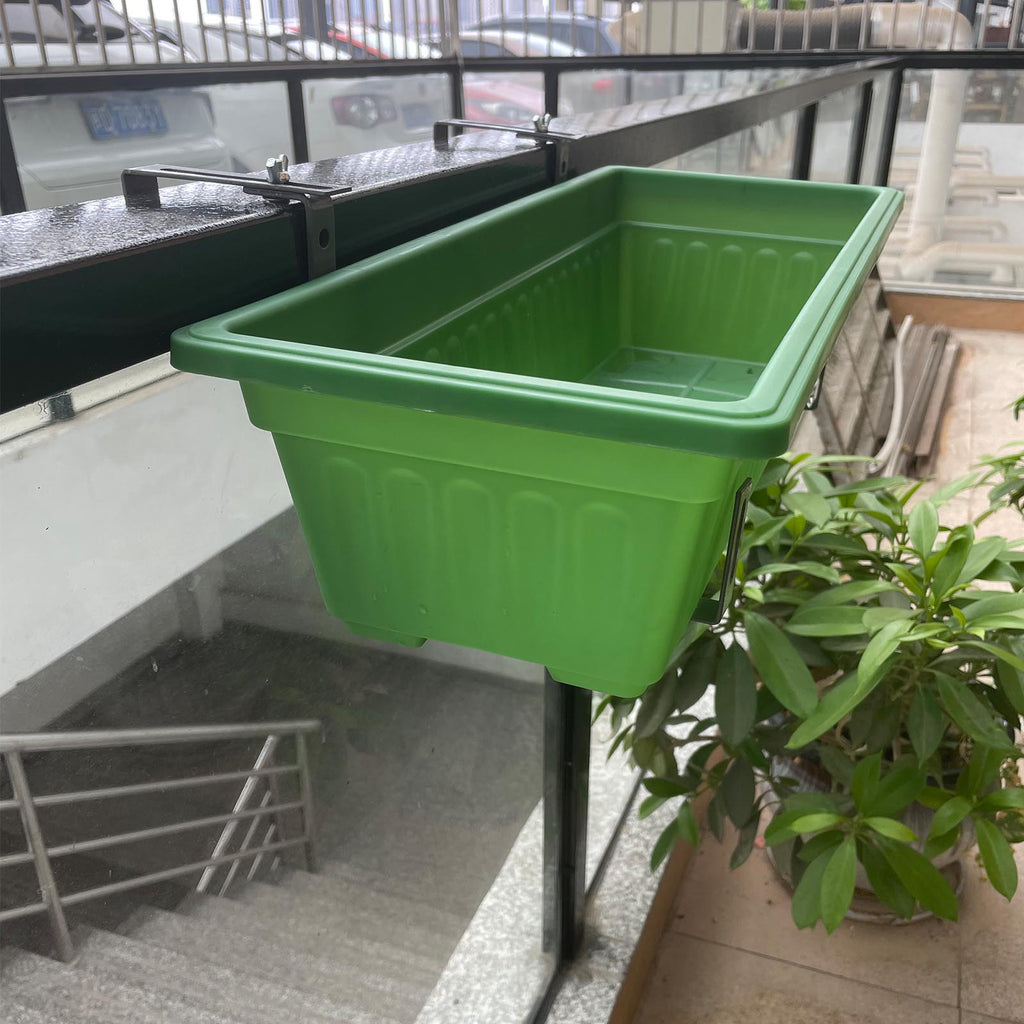 Pflanzenaufhanger - Dekorativer Haken fuer Balkon, Terrasse & Garten