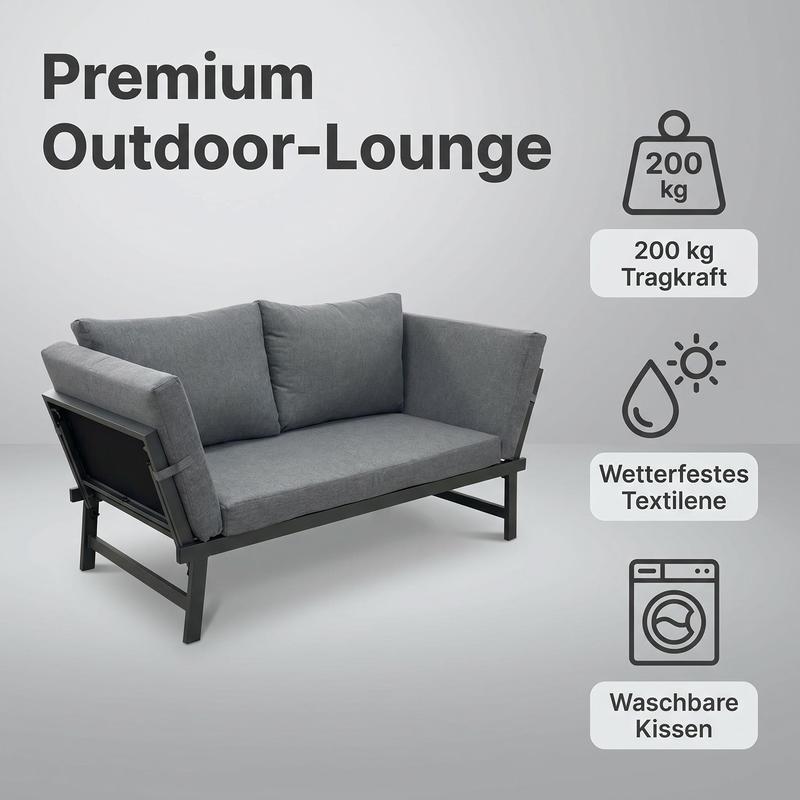 Ausziehbares Schlafsofa 2-in-1 | Gästezimmer Sofa Bett | Modern & Faltbar | Artillen