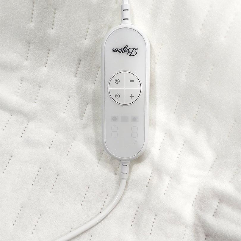 Elektrische Heizdecke Einzelgröße 150x80cm – 9 Wärmestufen & Timerfunktion mit Überhitzungsschutz